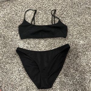 Triangl black swimsuit !!